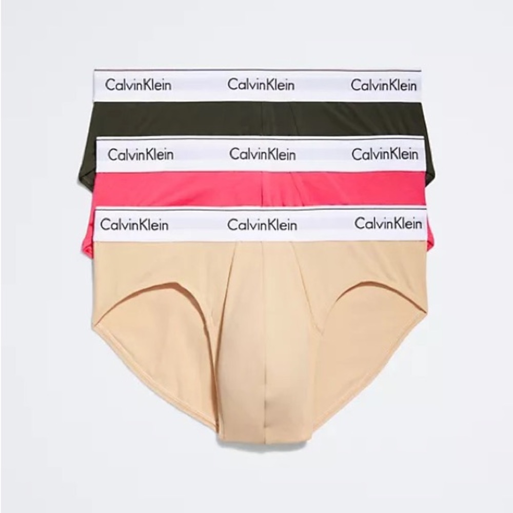 Calvin Klein Modern Cotton Stretch 3 Pack Hip Brief